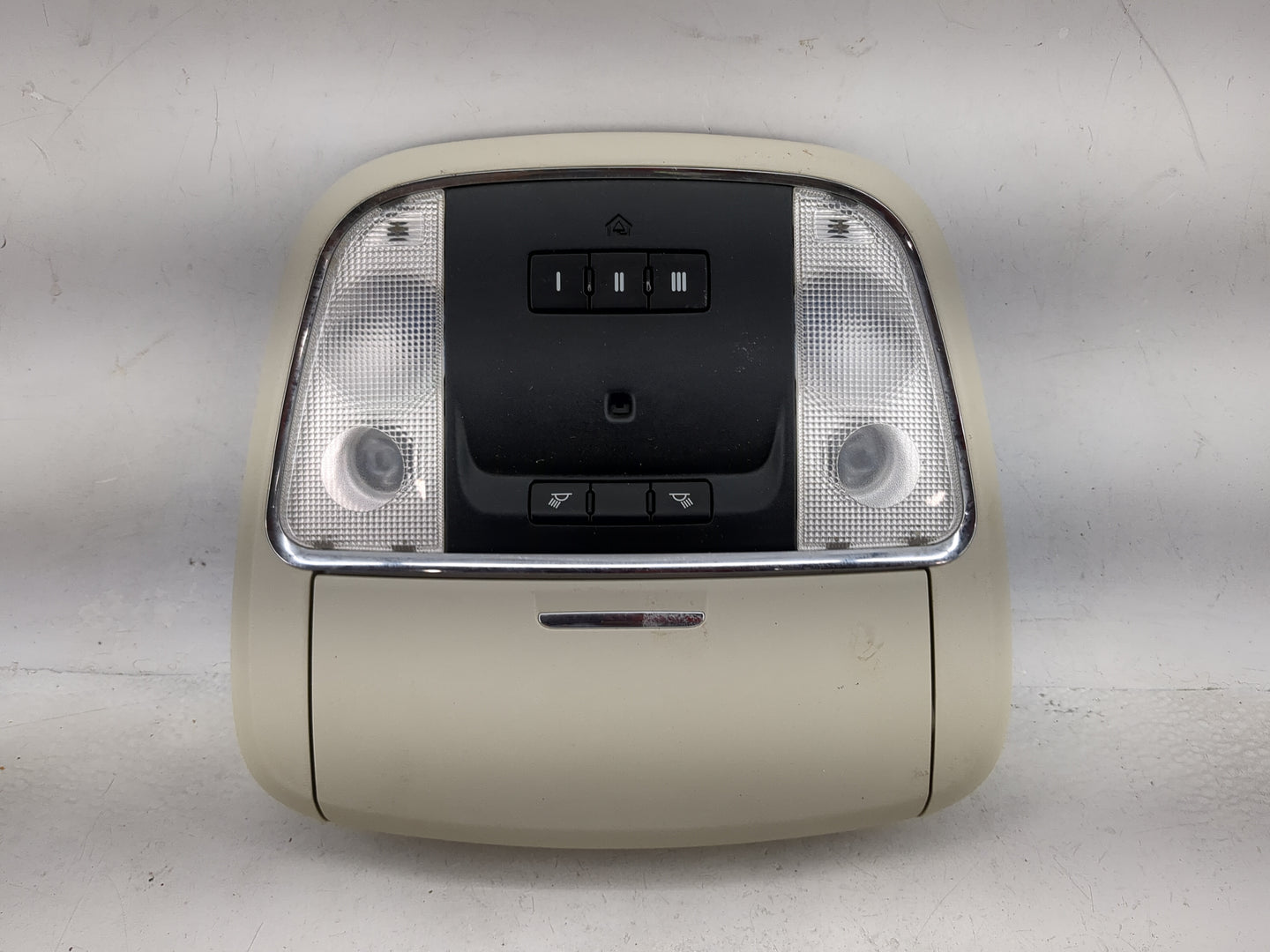 2016-2021 Jeep Grand Cherokee Overhead Roof Console Beige - Oemusedautoparts1.com