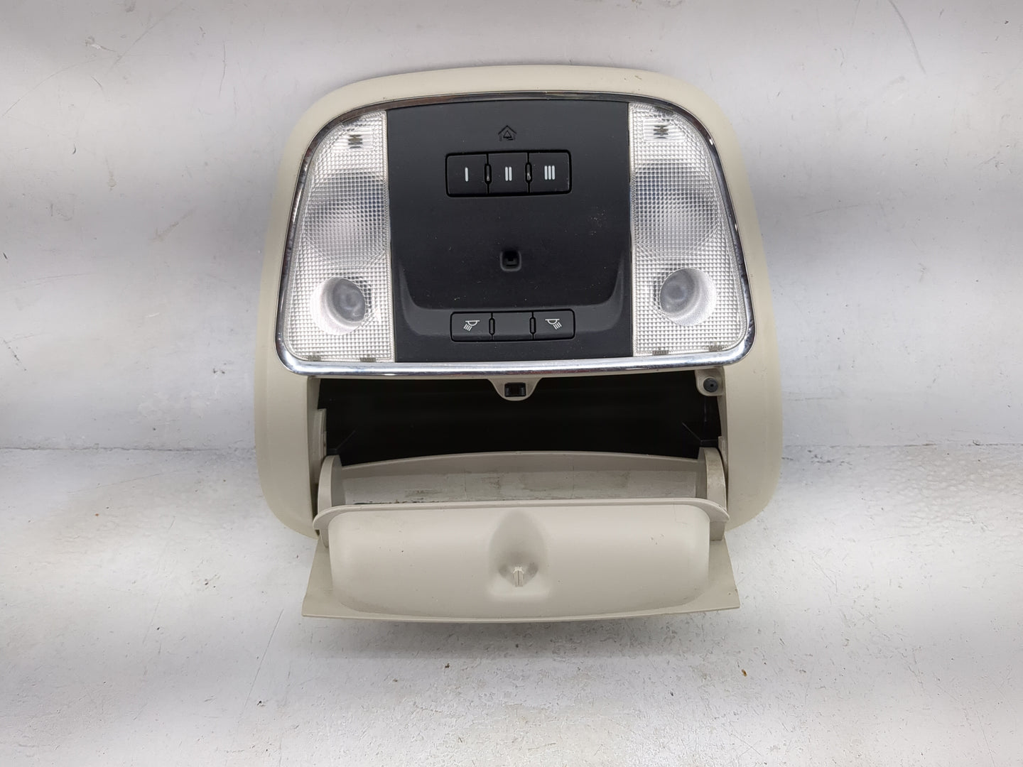 2016-2021 Jeep Grand Cherokee Overhead Roof Console Beige - Oemusedautoparts1.com