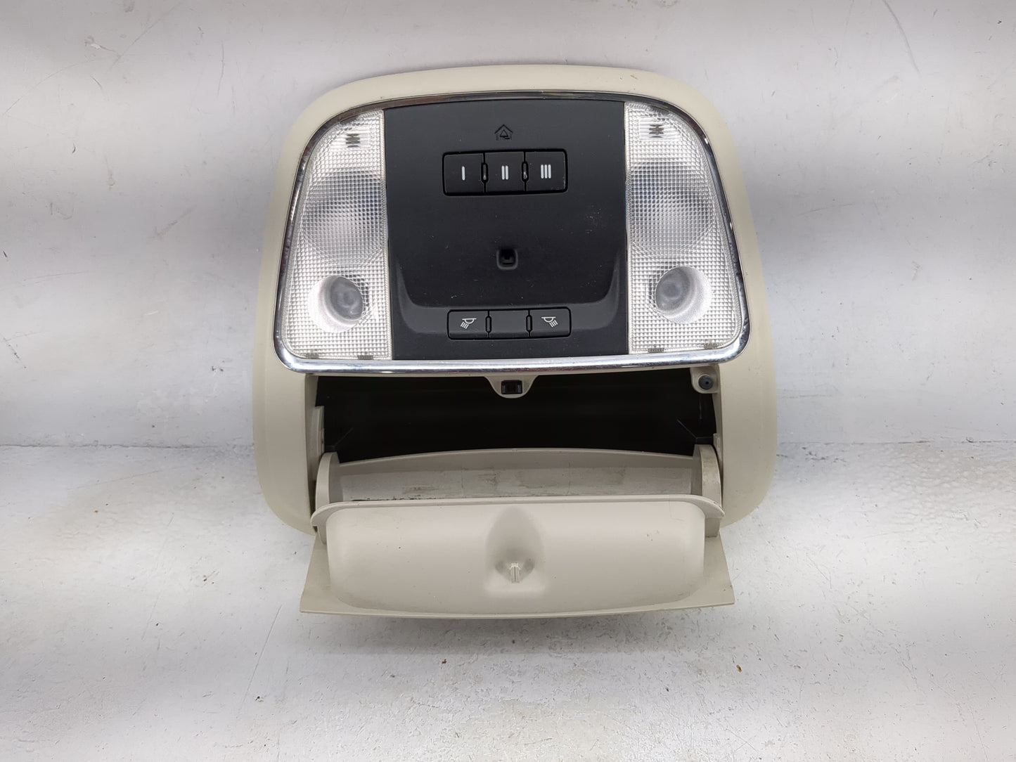 2016-2021 Jeep Grand Cherokee Overhead Roof Console Beige - Oemusedautoparts1.com