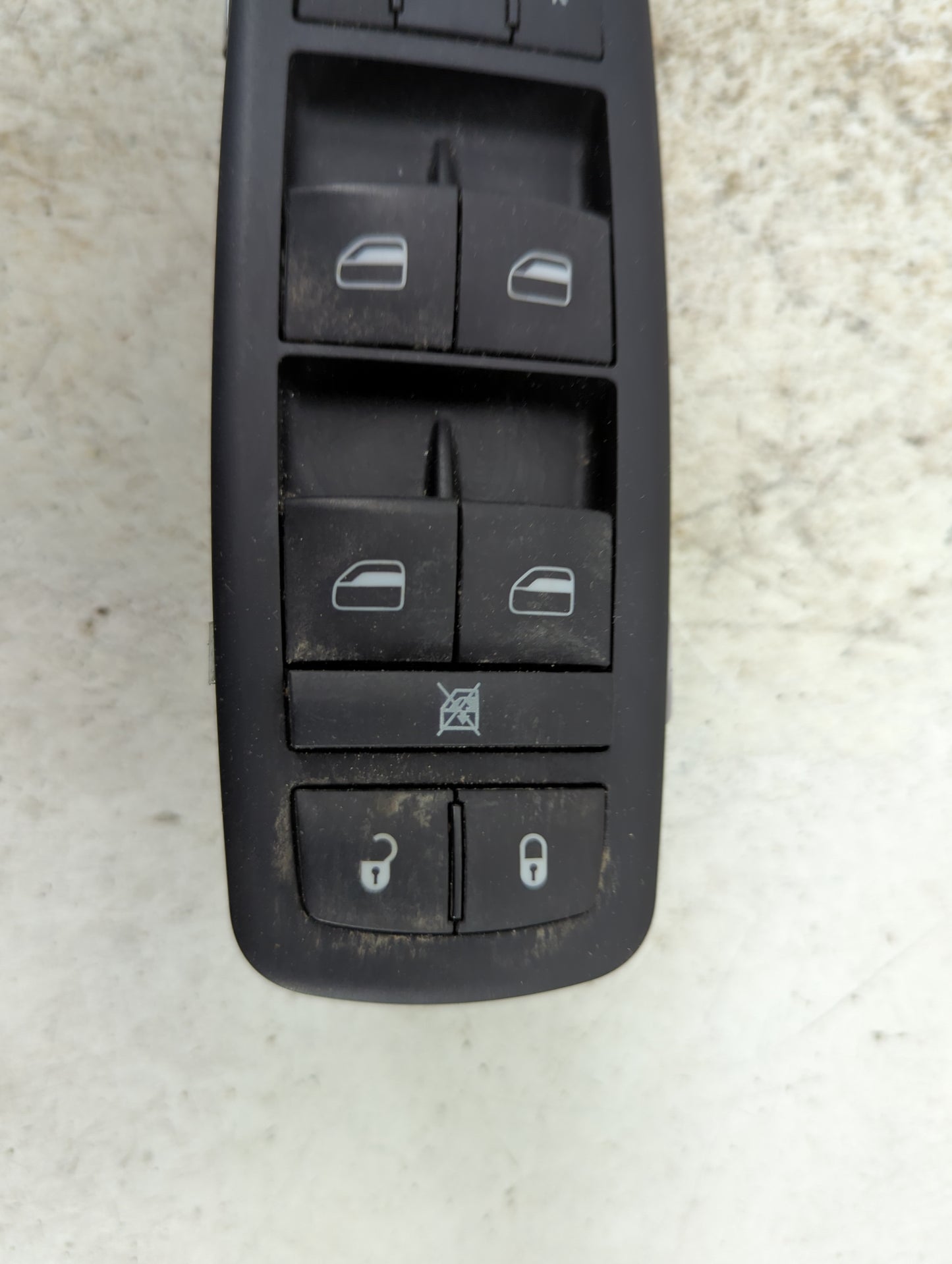 2011-2013 Jeep Grand Cherokee Master Power Window Switch Replacement Driver Side Left P/N:68030823AB 1001114 5 Fits OEM Used