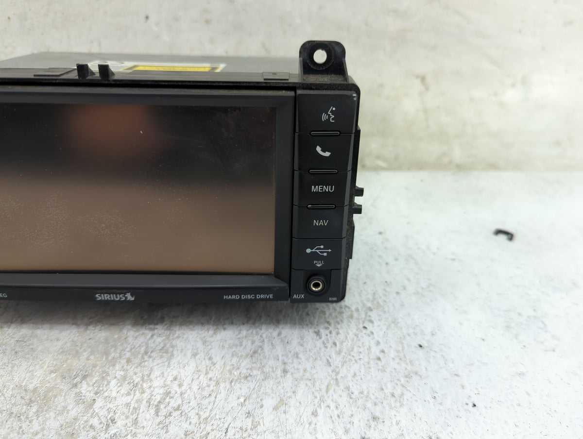 2011 Jeep Grand Cherokee Radio AM FM Cd Player Receiver Replacement P/N:P05064830AE NTG4 RHR, T00BE083156109 Fits OEM Used A