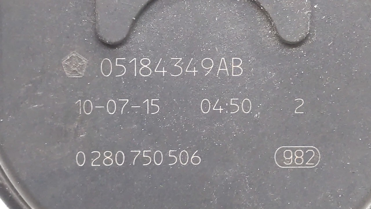 2011-2019 Jeep Grand Cherokee Throttle Body P/N:05184349AB 05184349AE Fits Fits 2011 2012 2013 2014 2015 2016 2017 2018 2019