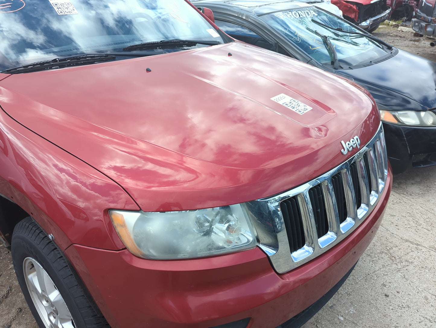 2011-2022 Jeep Grand Cherokee Hood Oem 5015662 - Oemusedautoparts1.com