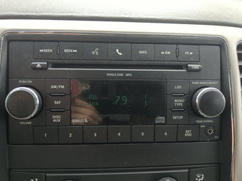compare product 2011 Jeep Grand Cherokee Radio AM FM Cd Player Receiver Replacement Fits OEM Used Auto Parts