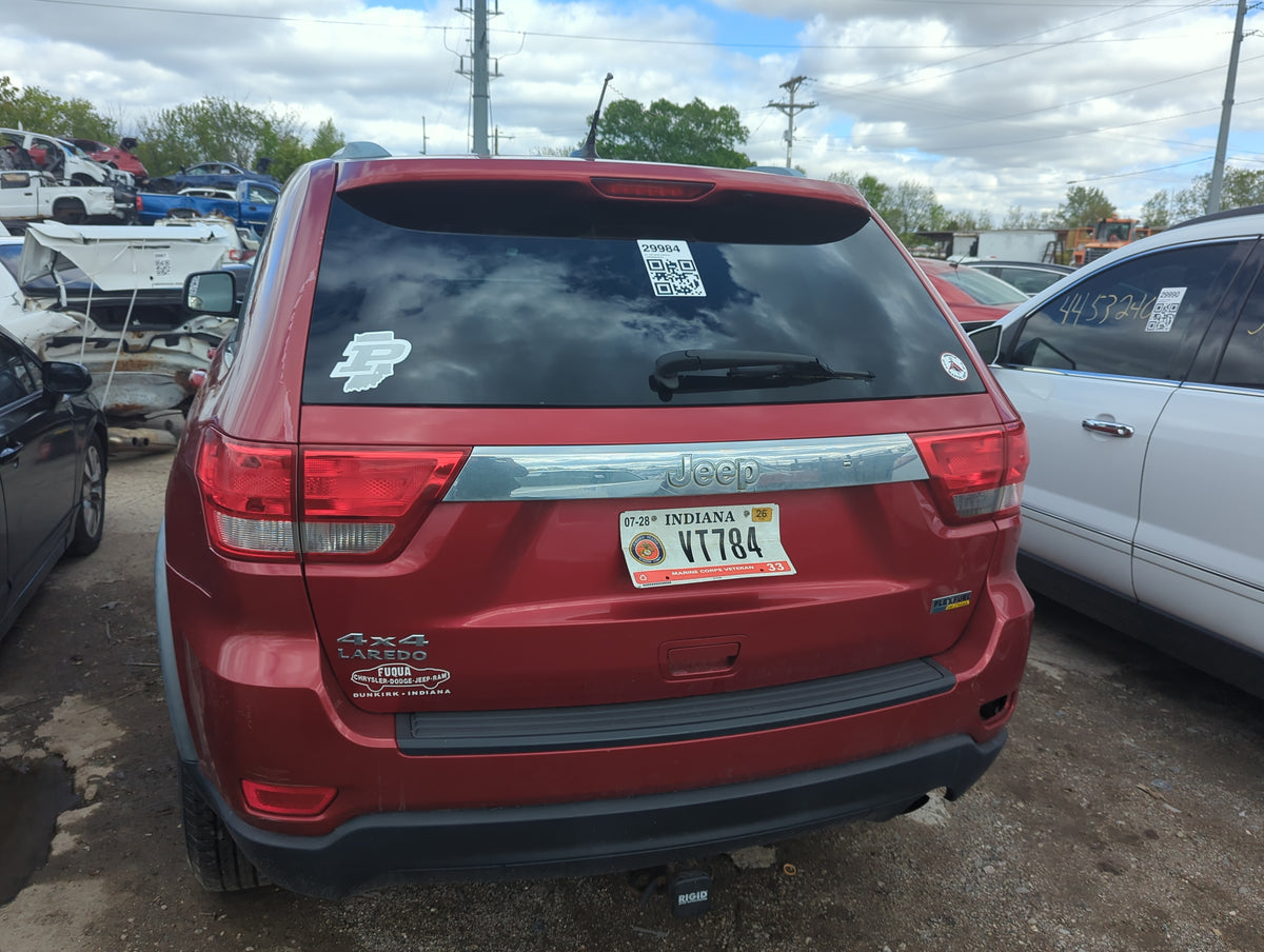 2011-2013 Jeep Grand Cherokee Trunk/decklid/hatch/tailgate Oem 5015733 - Oemusedautoparts1.com