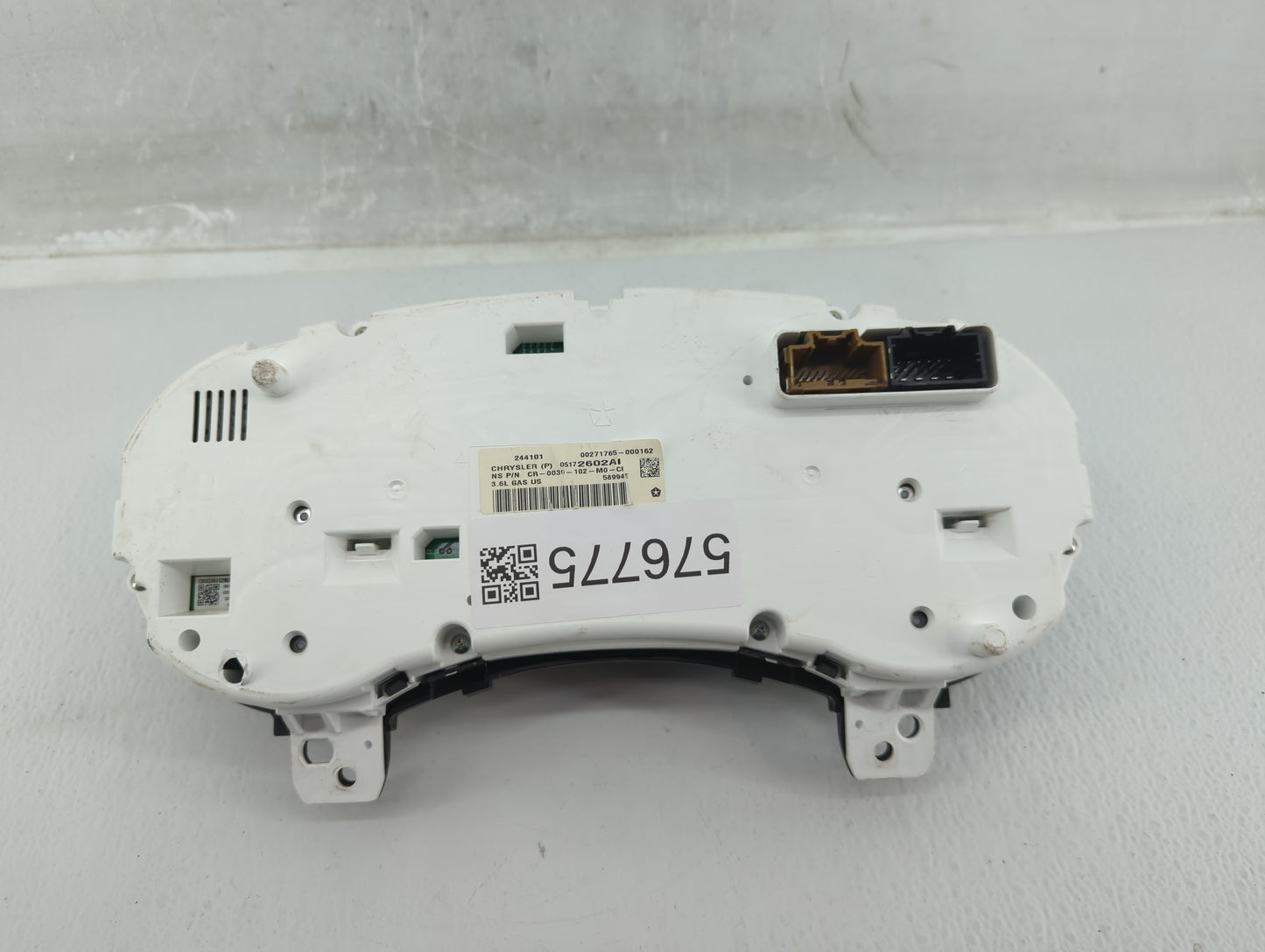 2011 Jeep Grand Cherokee Instrument Cluster Speedometer Gauges P/N:05172602AI Fits OEM Used Auto Parts - Oemusedautoparts1.c