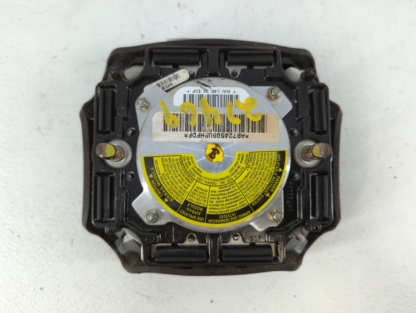 2011 Jeep Grand Cherokee Air Bag Driver Left Steering Wheel Mounted Fits OEM Used Auto Parts - Oemusedautoparts1.com