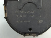 2011-2022 Jeep Grand Cherokee Throttle Body P/N:0 280 750 506 05184349AB Fits OEM Used Auto Parts - Oemusedautoparts1.com