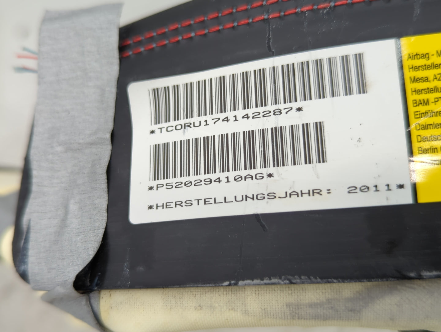 2011 Jeep Liberty Passenger Curtain Air Bag Oem - Oemusedautoparts1.com