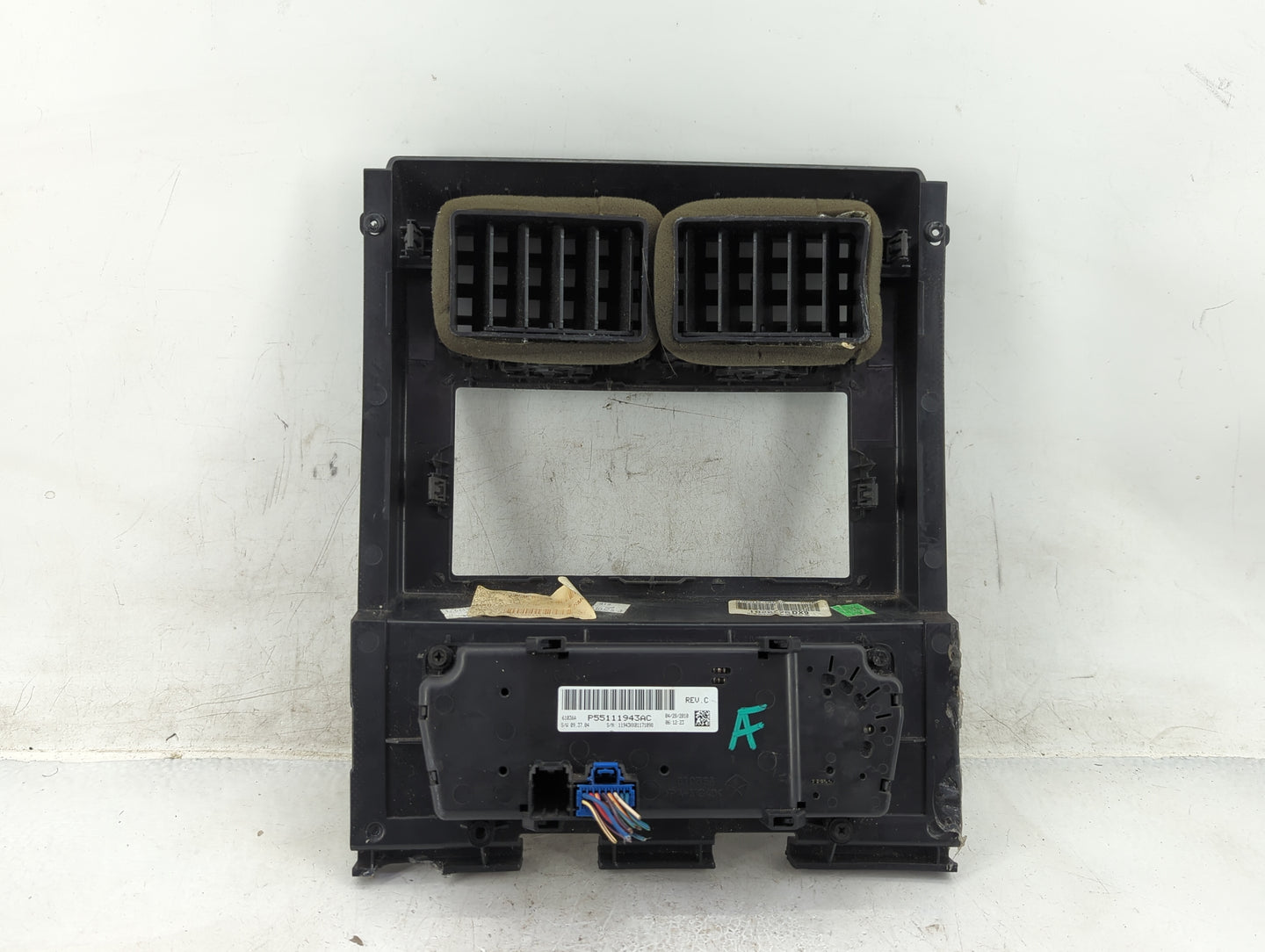 2010-2012 Jeep Liberty Climate Control Module Temperature AC/Heater Replacement P/N:P55111943AC Fits Fits 2010 2011 2012 OEM
