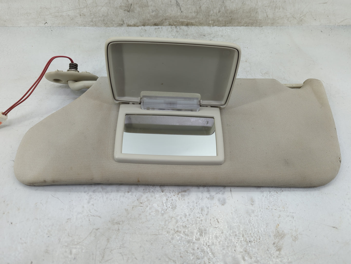 2008-2012 Jeep Liberty Sun Visor Shade Replacement Driver Left Mirror Fits Fits 2008 2009 2010 2011 2012 OEM Used Auto Parts