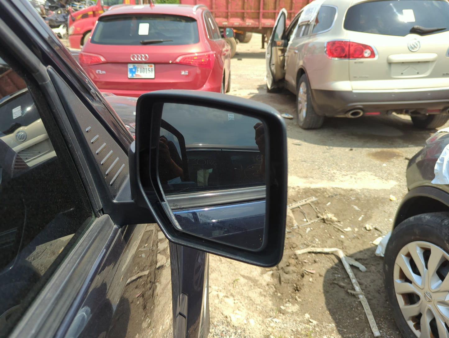 2008-2012 Jeep Liberty Passenger Side View Mirror - Right Door Mirror OEM Used - Oemusedautoparts1.com