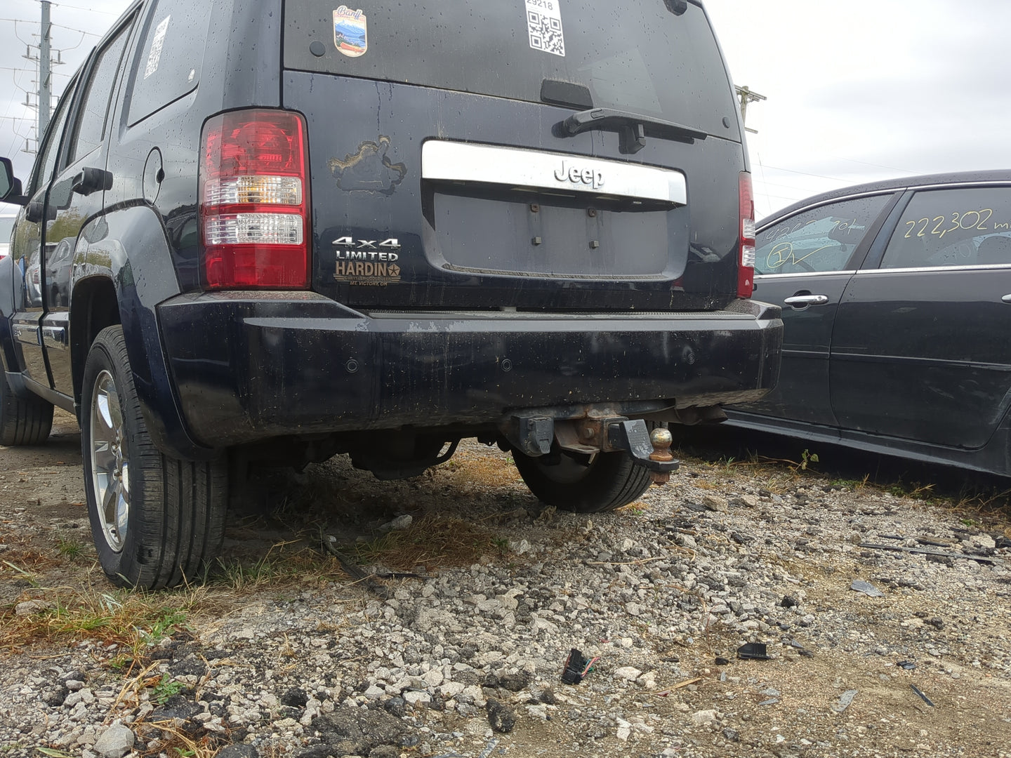 2008-2012 Jeep Liberty Rear Bumper Assembly Oem - Oemusedautoparts1.com