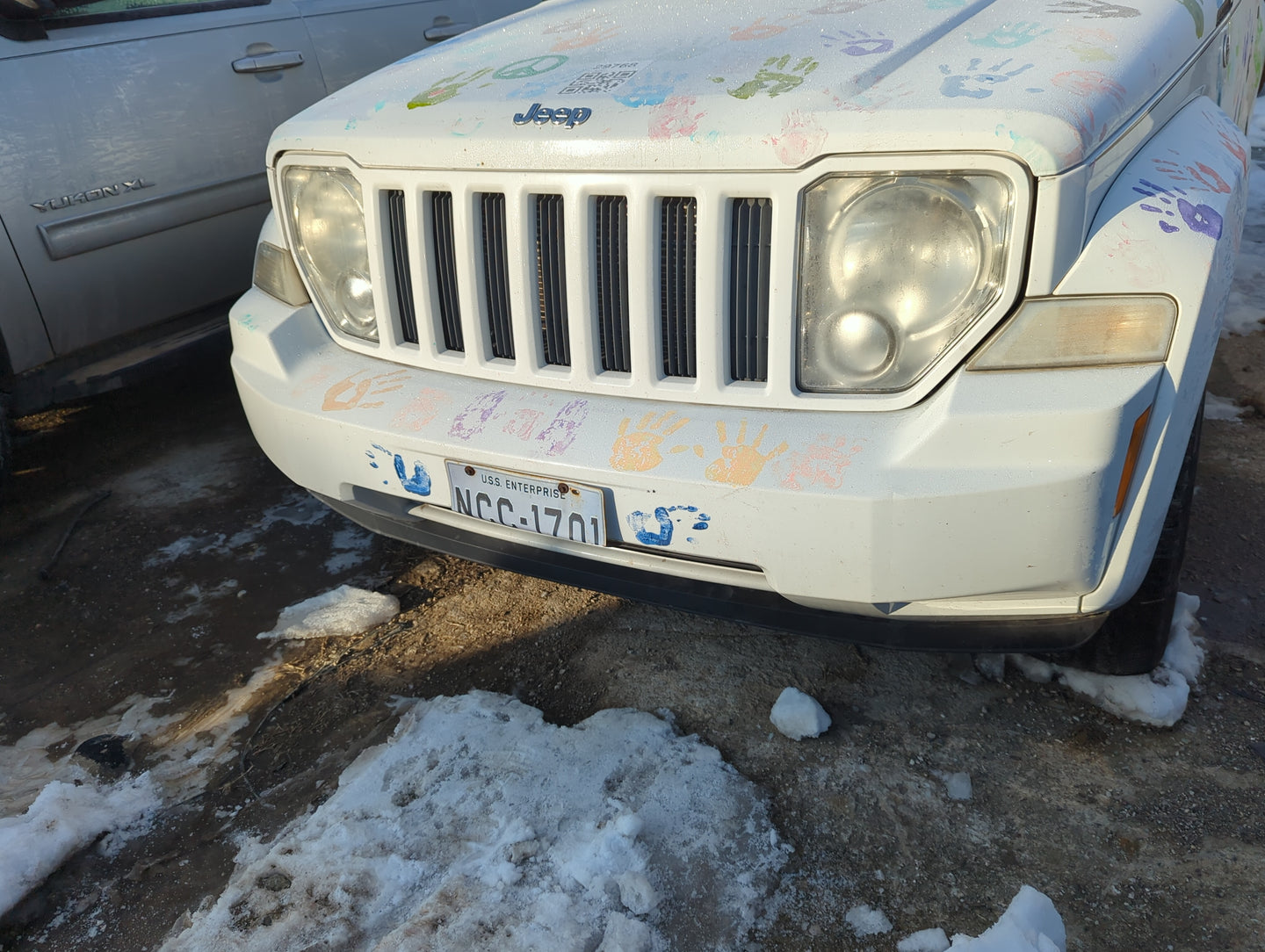 2008-2012 Jeep Liberty Front Bumper - Oem 1369779 - Oemusedautoparts1.com
