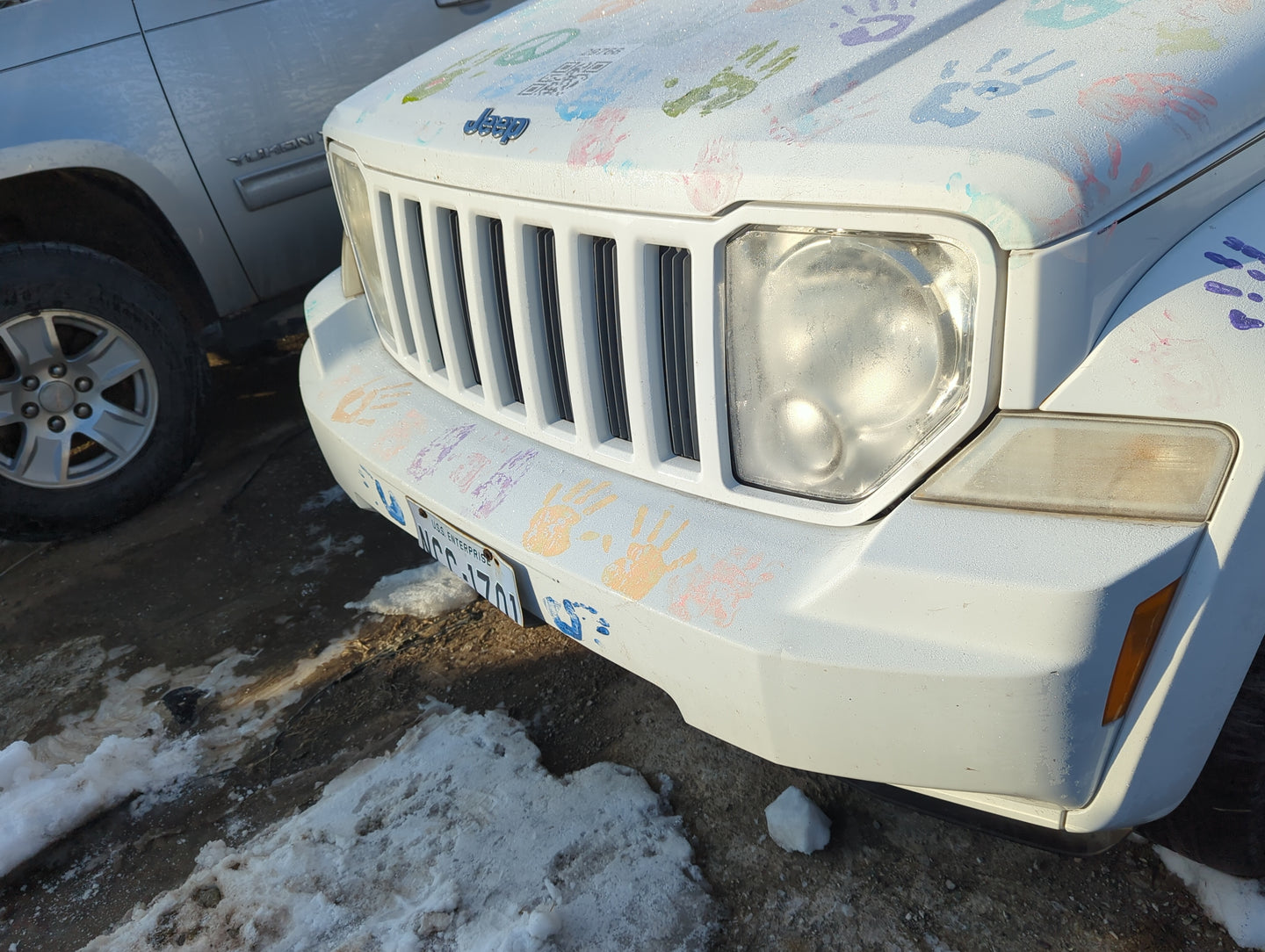 2008-2012 Jeep Liberty Front Bumper - Oem 1369779 - Oemusedautoparts1.com
