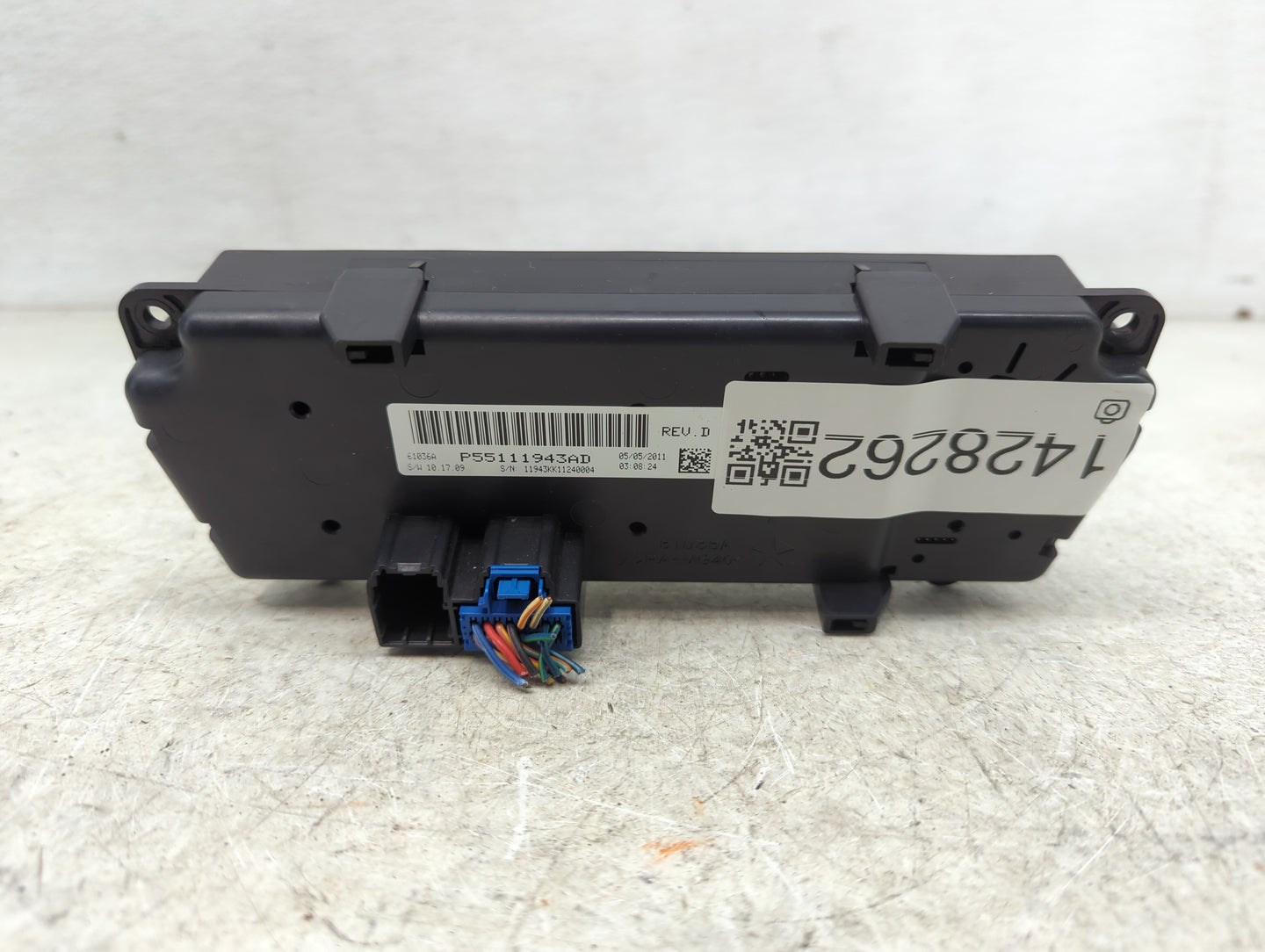 2010-2012 Jeep Liberty Climate Control Module Temperature AC/Heater Replacement P/N:55111943AD Fits Fits 2010 2011 2012 OEM 