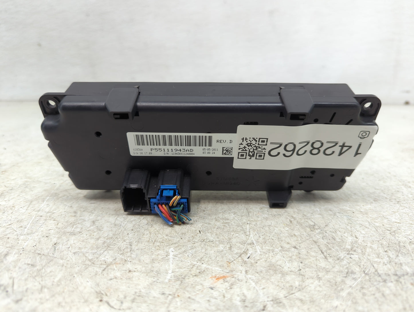 2010-2012 Jeep Liberty Climate Control Module Temperature AC/Heater Replacement P/N:55111943AD Fits Fits 2010 2011 2012 OEM 