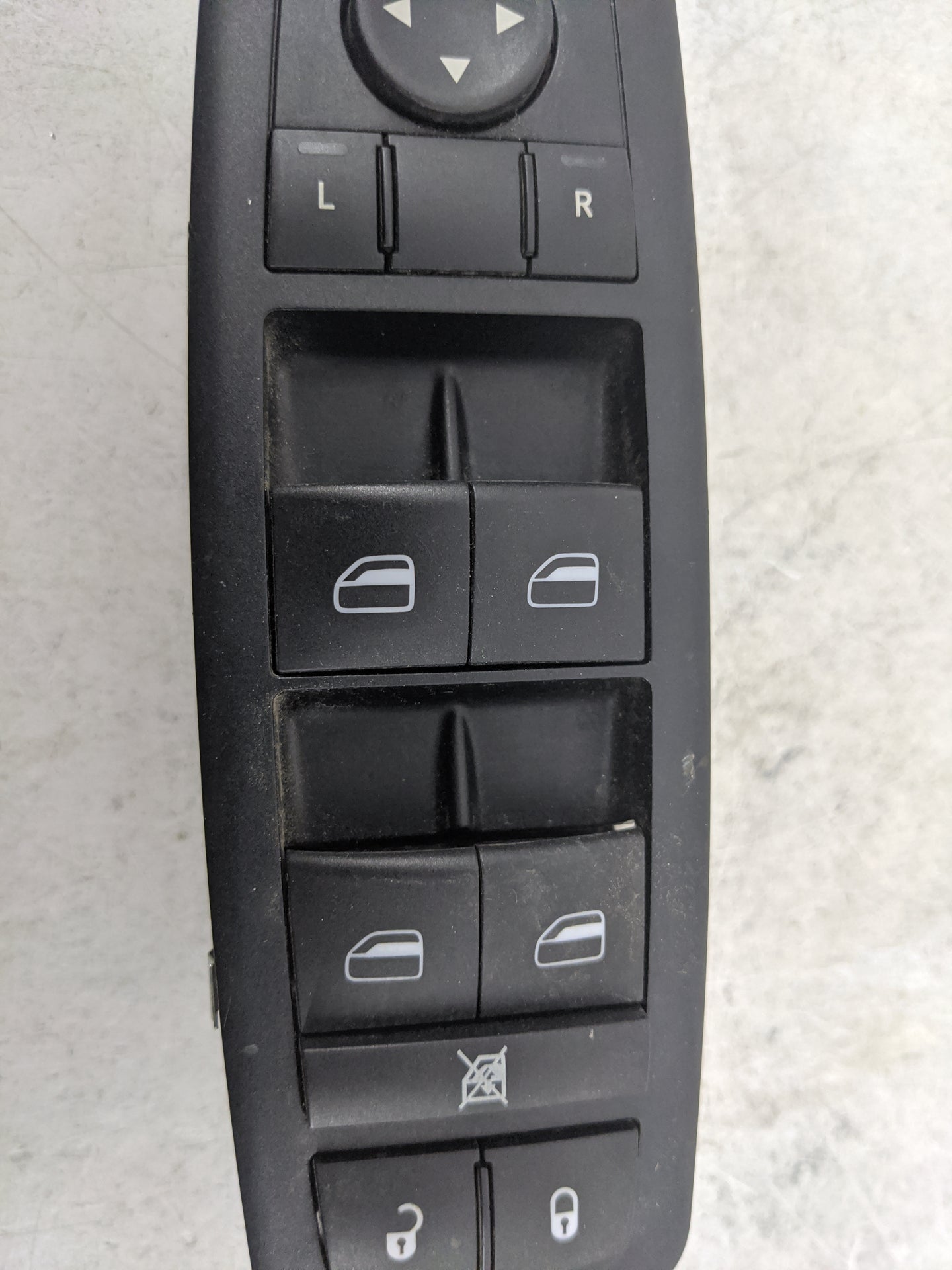 2008-2012 Jeep Liberty Master Power Window Switch Replacement Driver Side Left P/N:04602533AE 1000331 2 Fits OEM Used Auto P