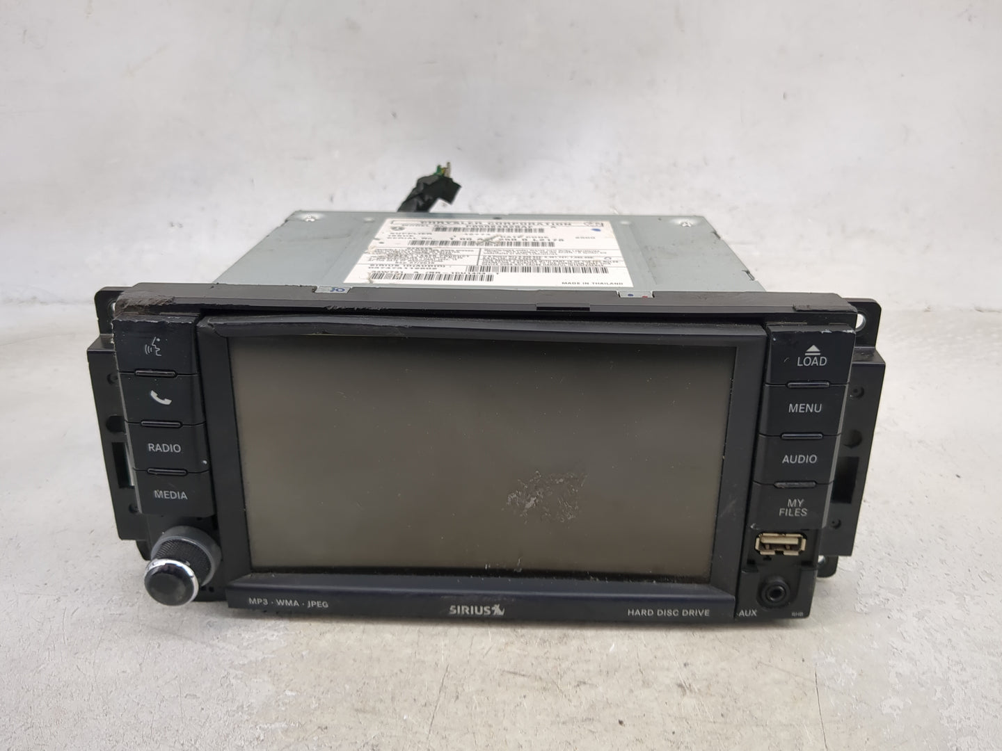 2011 Jeep Liberty Radio AM FM Cd Player Receiver Replacement P/N:P05064829AF Fits OEM Used Auto Parts - Oemusedautoparts1.co