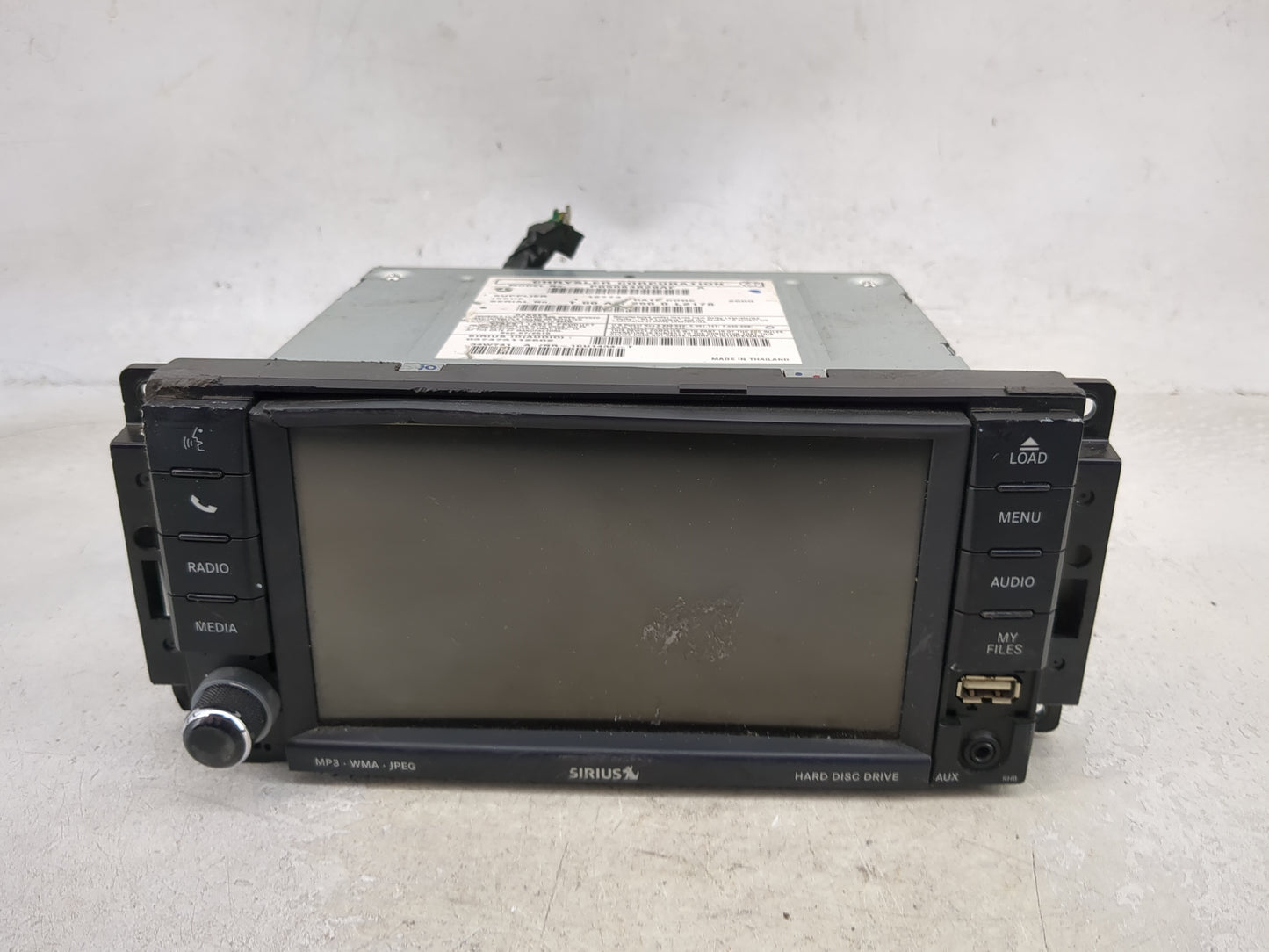 2011 Jeep Liberty Radio AM FM Cd Player Receiver Replacement P/N:P05064829AF Fits OEM Used Auto Parts - Oemusedautoparts1.co