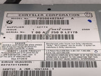 2011 Jeep Liberty Radio AM FM Cd Player Receiver Replacement P/N:P05064829AF Fits OEM Used Auto Parts - Oemusedautoparts1.co