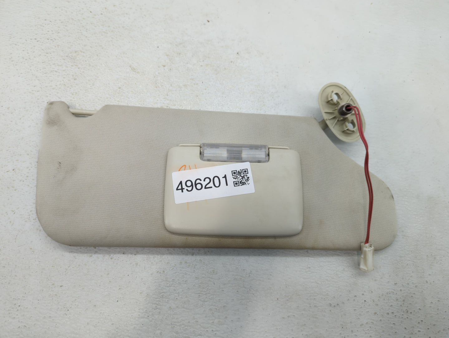 2008-2012 Jeep Liberty Sun Visor Shade Replacement Passenger Right Mirror Fits Fits 2008 2009 2010 2011 2012 OEM Used Auto P