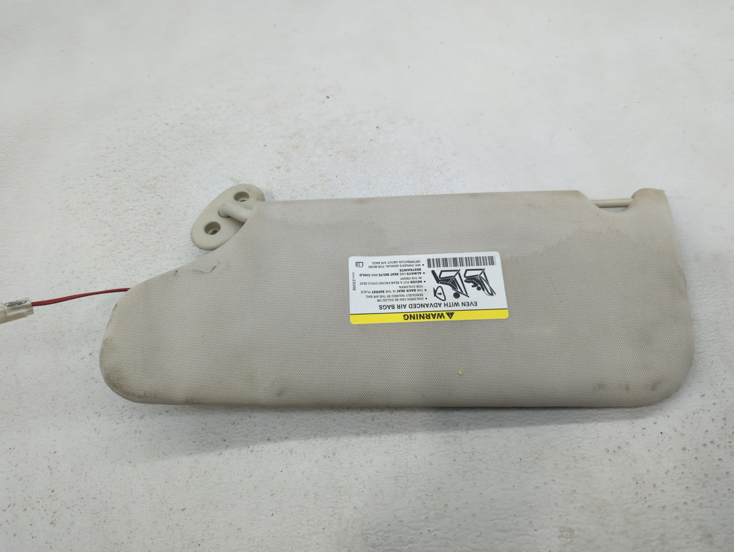 2008-2012 Jeep Liberty Sun Visor Shade Replacement Passenger Right Mirror Fits Fits 2008 2009 2010 2011 2012 OEM Used Auto P