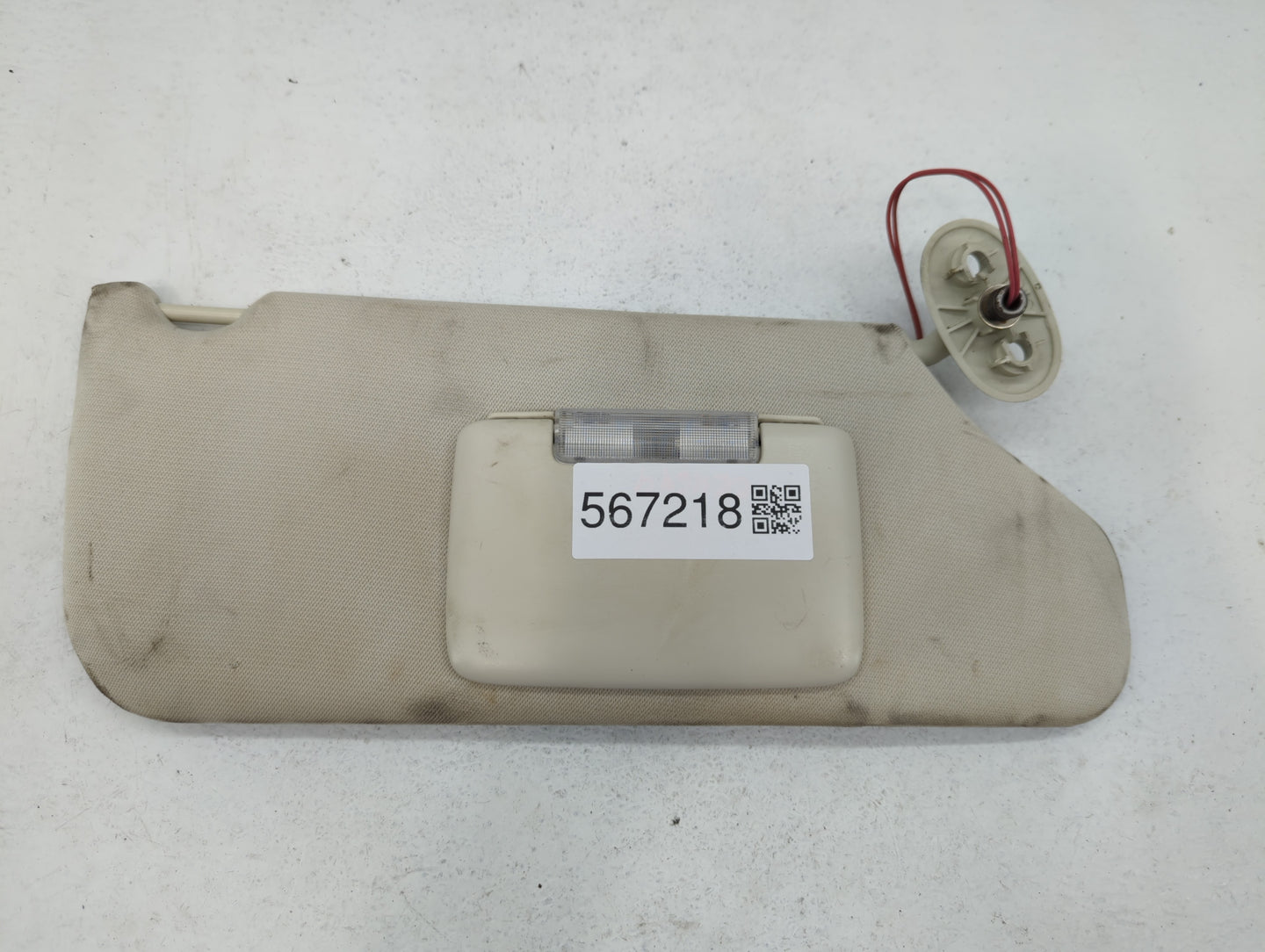 2008-2012 Jeep Liberty Sun Visor Shade Replacement Passenger Right Mirror Fits Fits 2008 2009 2010 2011 2012 OEM Used Auto P