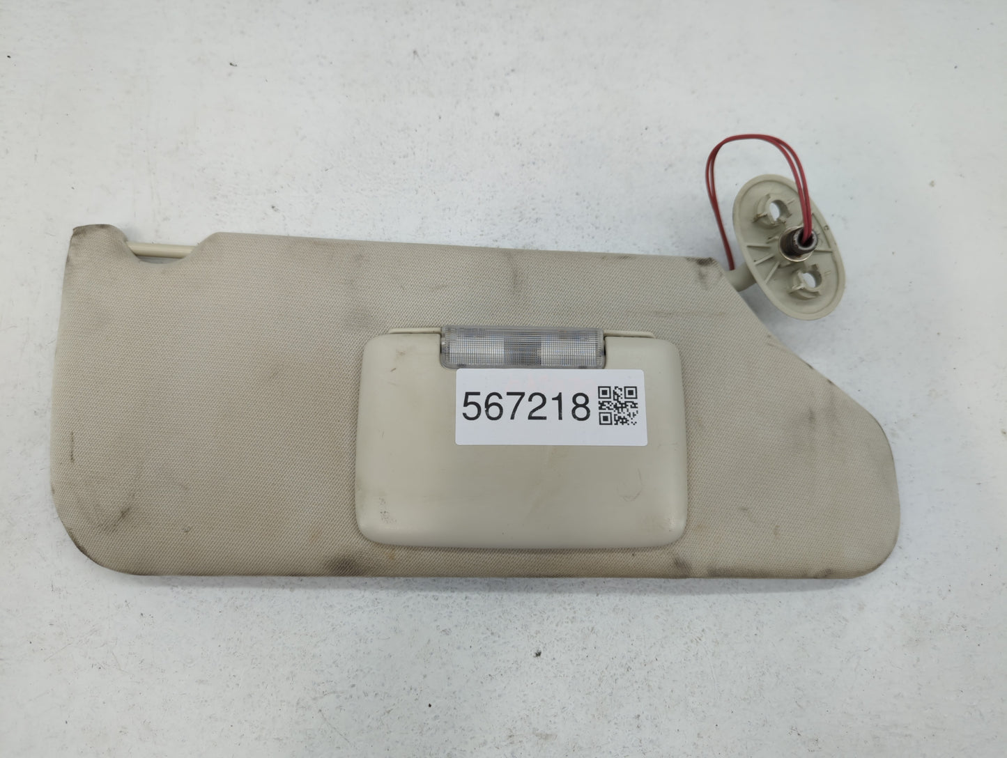 2008-2012 Jeep Liberty Sun Visor Shade Replacement Passenger Right Mirror Fits Fits 2008 2009 2010 2011 2012 OEM Used Auto P