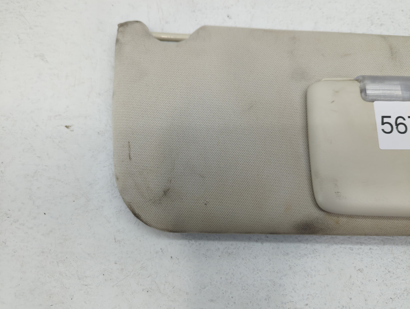 2008-2012 Jeep Liberty Sun Visor Shade Replacement Passenger Right Mirror Fits Fits 2008 2009 2010 2011 2012 OEM Used Auto P