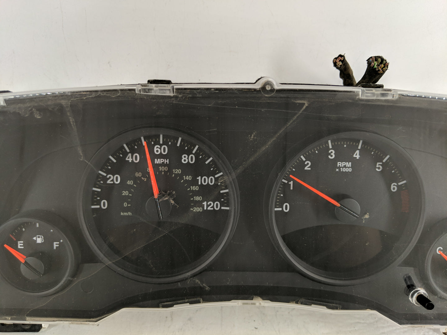 2011-2013 Jeep Patriot Instrument Cluster Speedometer Gauges P/N:68080402AD Fits Fits 2011 2012 2013 OEM Used Auto Parts - O