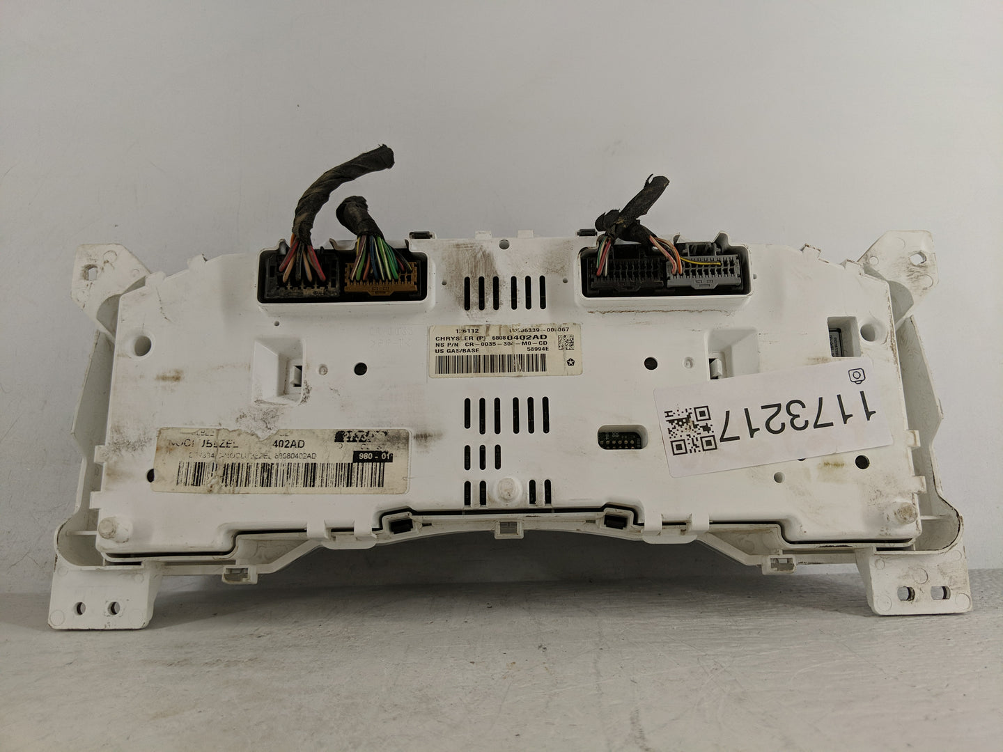 2011-2013 Jeep Patriot Instrument Cluster Speedometer Gauges P/N:68080402AD Fits Fits 2011 2012 2013 OEM Used Auto Parts - O