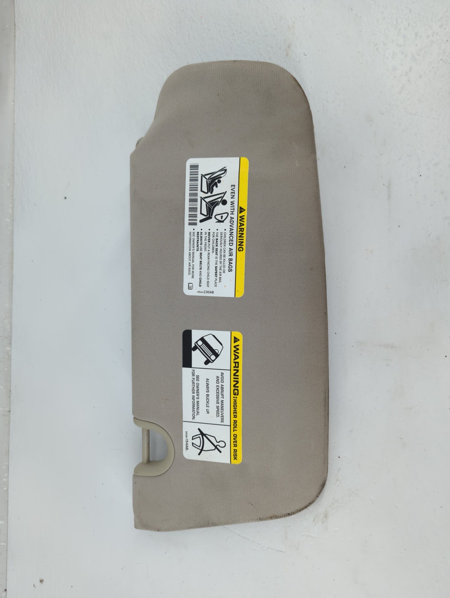 2010-2017 Jeep Patriot Sun Visor Shade Replacement Driver Left Mirror Fits Fits 2010 2011 2012 2013 2014 2015 2016 2017 OEM 