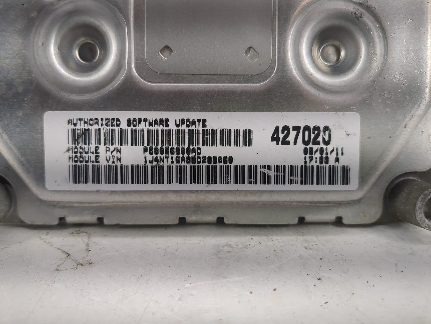 2011 Jeep Patriot PCM Engine Control Computer ECU ECM PCU OEM P/N:P68066800AD Fits Fits 2012 OEM Used Auto Parts - Oemusedau