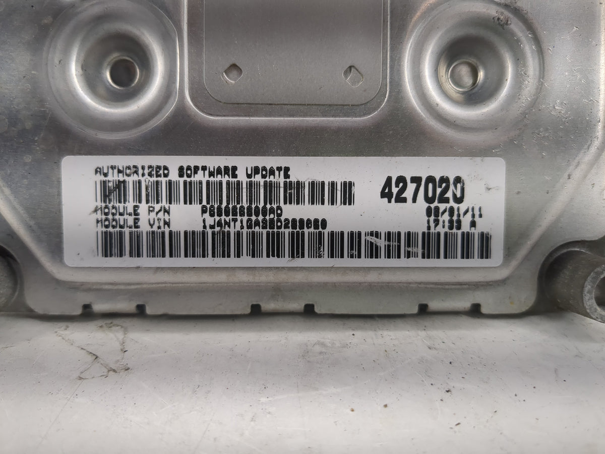 2011 Jeep Patriot PCM Engine Control Computer ECU ECM PCU OEM P/N:P68066800AD Fits 2012 OEM Used Auto Parts - Oemusedautopar