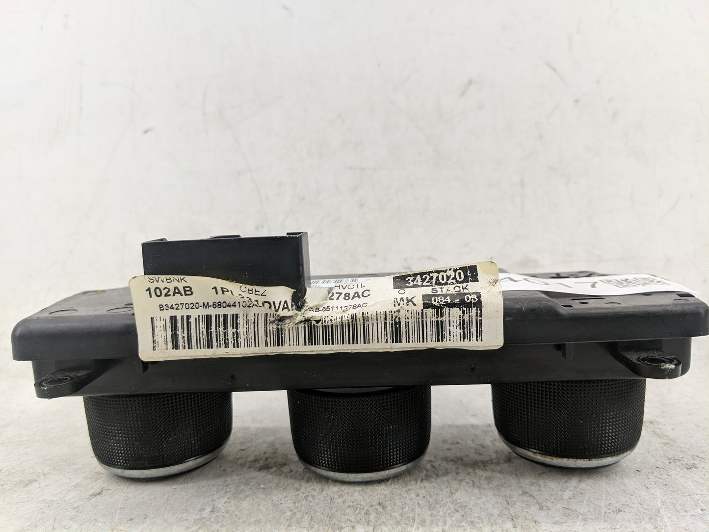 2011-2017 Jeep Patriot Climate Control Module Temperature AC/Heater Replacement P/N:P55111278AC Fits OEM Used Auto Parts - O