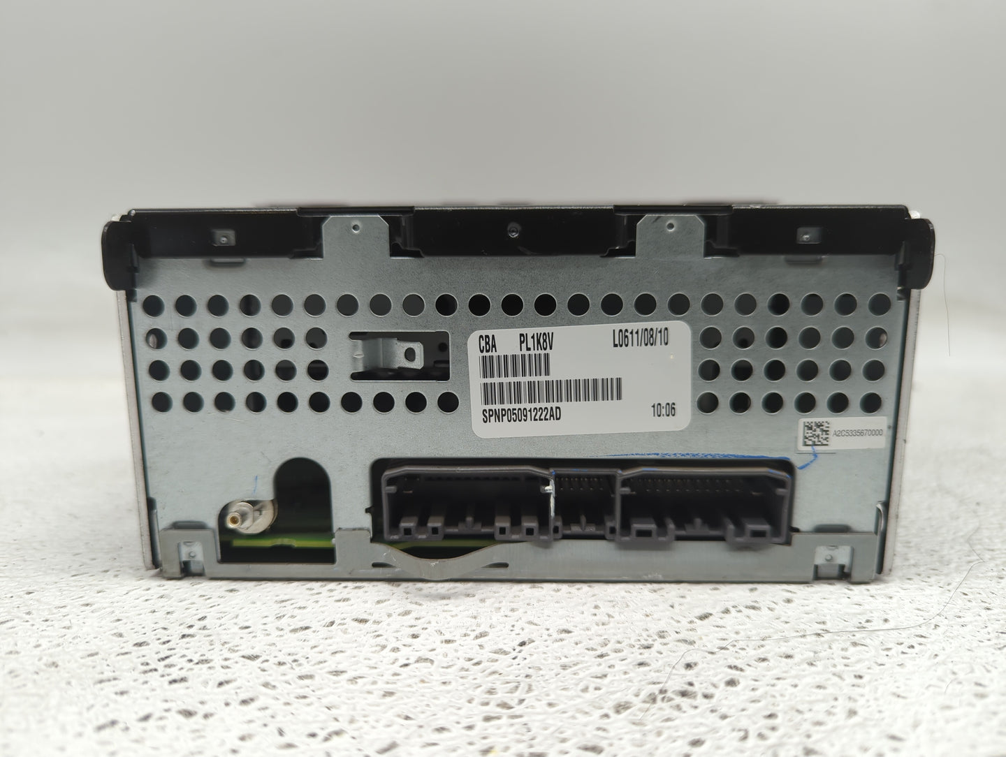 2011-2012 Jeep Patriot Radio AM FM Cd Player Receiver Replacement P/N:P05091222AD Fits Fits 2011 2012 OEM Used Auto Parts - 