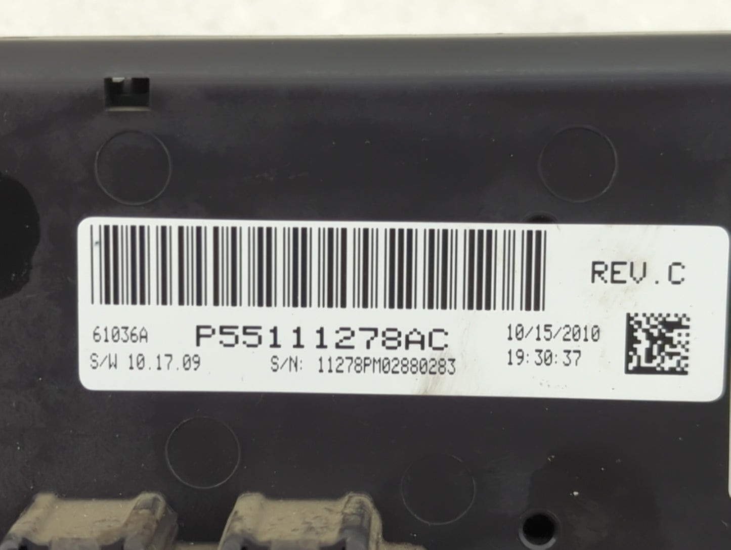 2011-2017 Jeep Patriot Climate Control Module Temperature AC/Heater Replacement P/N:P55111278AC Fits OEM Used Auto Parts - O