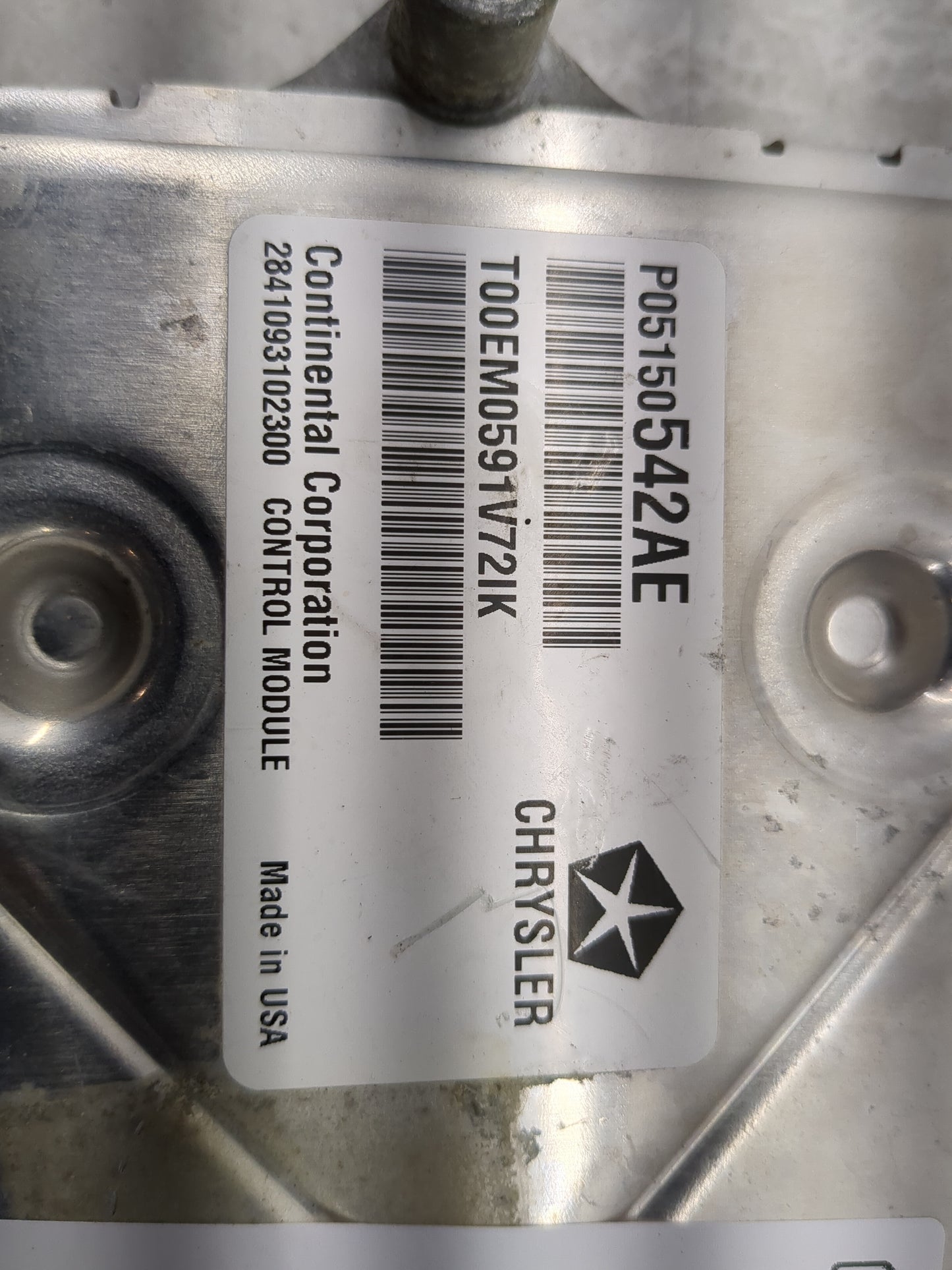 2011 Jeep Patriot PCM Engine Control Computer ECU ECM PCU OEM P/N:P05150542AE Fits Fits 2012 OEM Used Auto Parts - Oemusedau