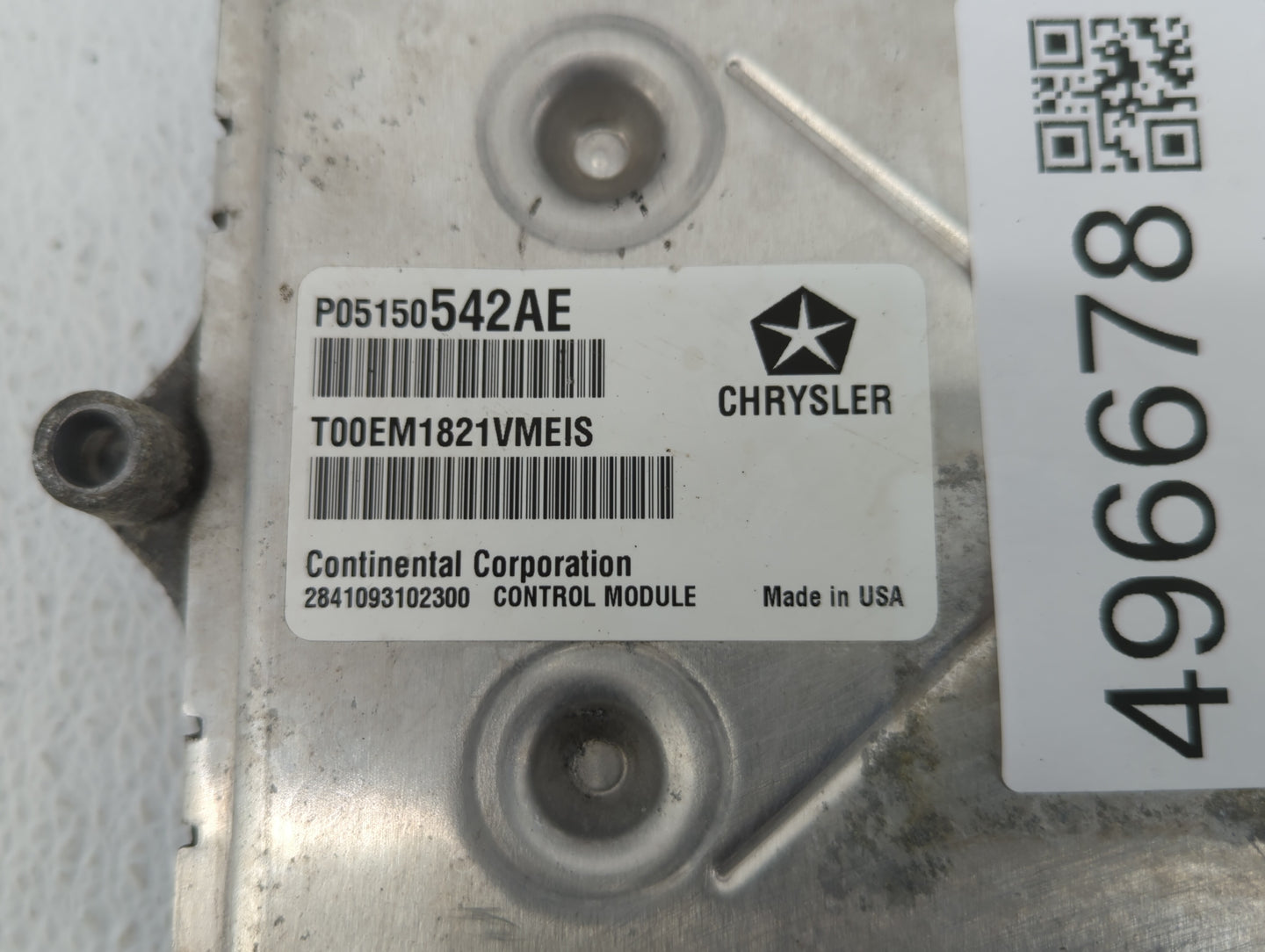 2011 Jeep Patriot PCM Engine Control Computer ECU ECM PCU OEM P/N:P05150607AC P05150542AD, P68066702AD, P05150542AE Fits Fit