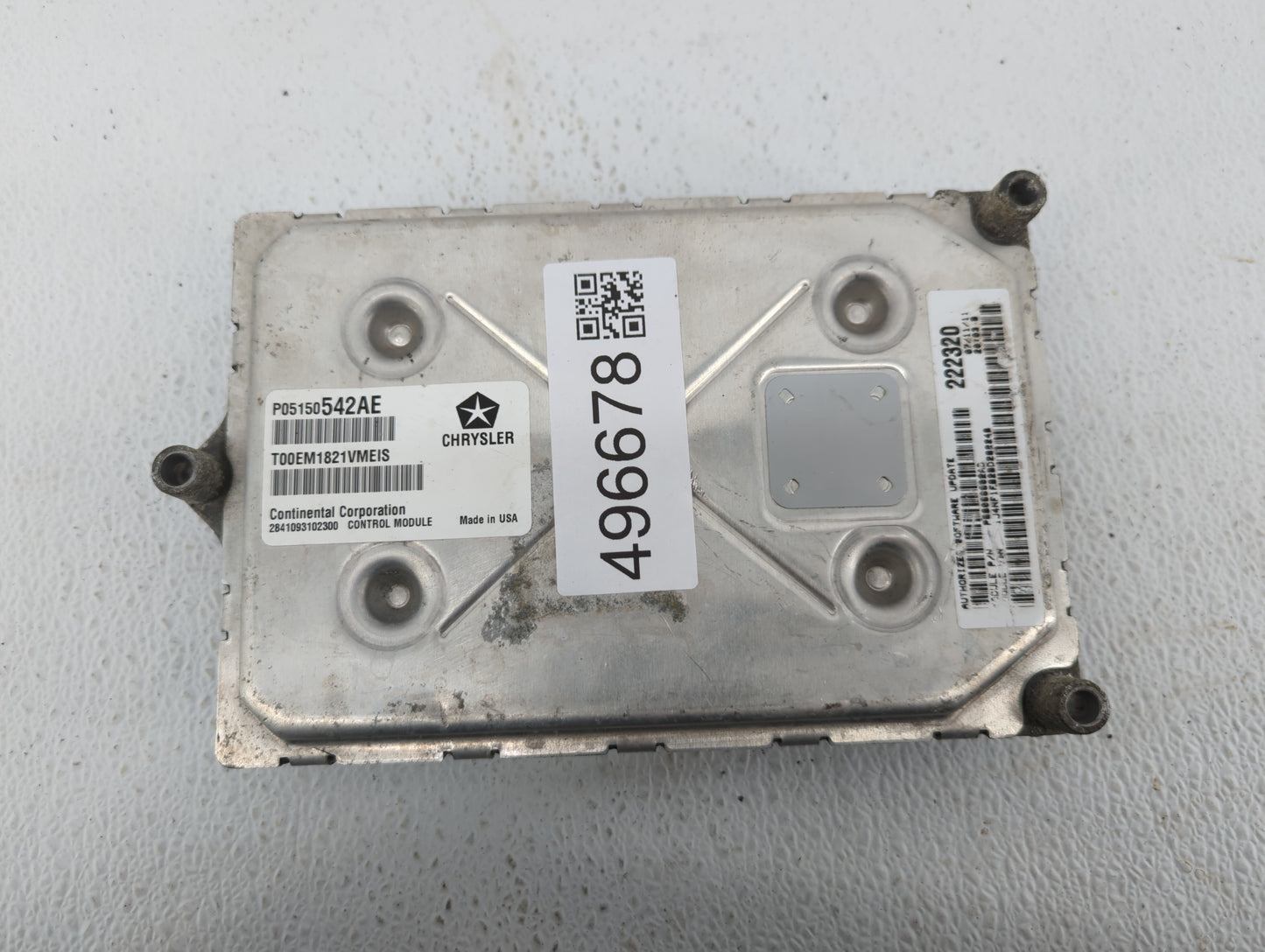 2011 Jeep Patriot PCM Engine Control Computer ECU ECM PCU OEM P/N:P05150607AC P05150542AD, P68066702AD, P05150542AE Fits Fit