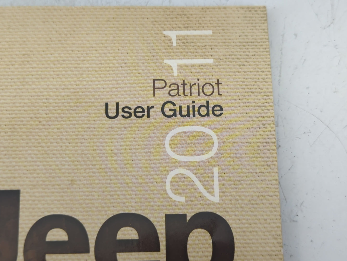 2011 Jeep Patriot Owners Manual Book Guide P/N:11MK74-926-AA OEM Used Auto Parts - Oemusedautoparts1.com