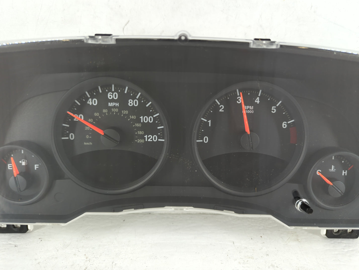 2011-2012 Jeep Patriot Instrument Cluster Speedometer Gauges P/N:CR-0035-302-M0-CB 68080402AC Fits Fits 2011 2012 OEM Used A