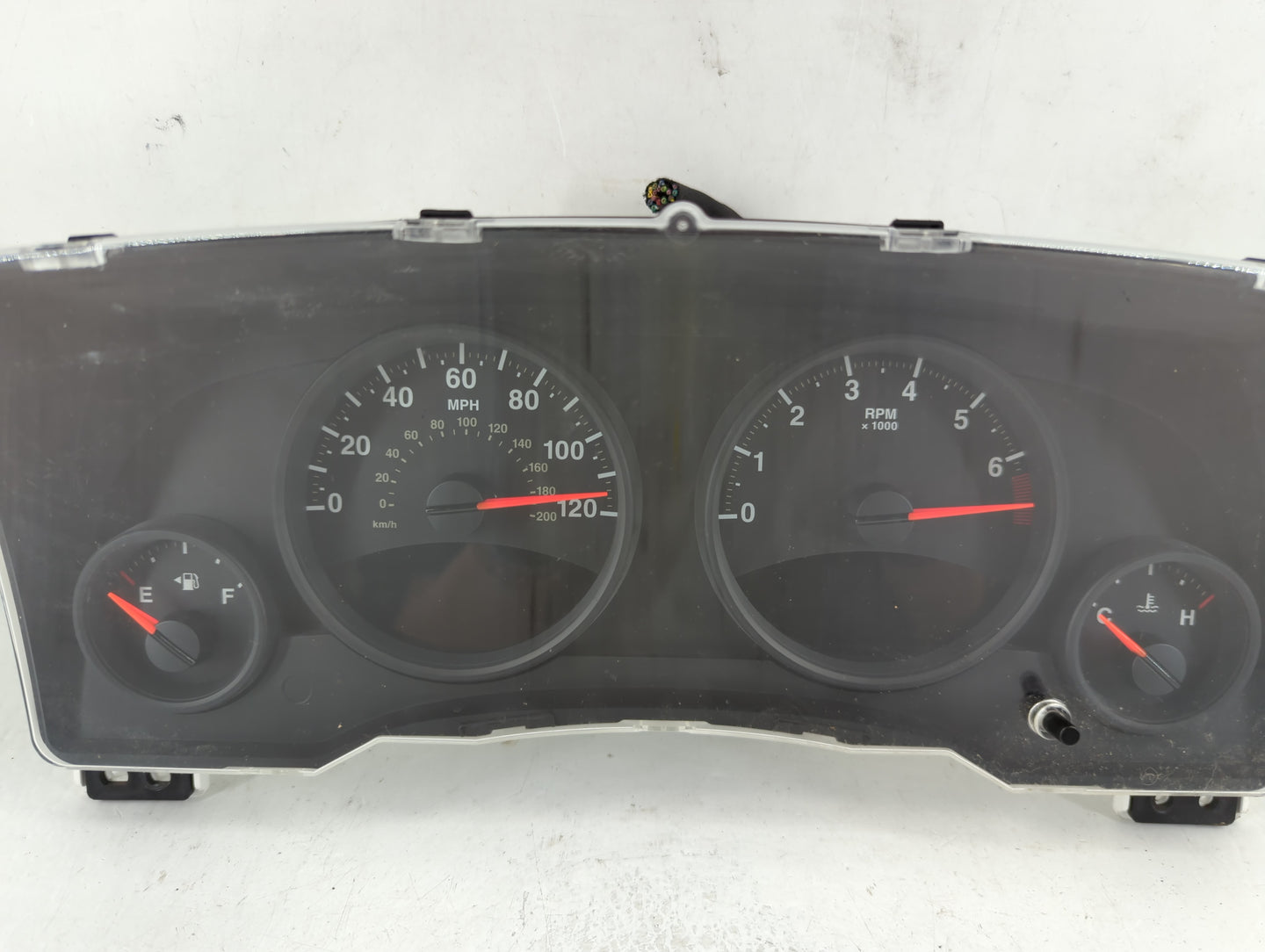 2011-2012 Jeep Patriot Instrument Cluster Speedometer Gauges P/N:68080401AC CR-0035-302-M0-CC Fits Fits 2011 2012 OEM Used A