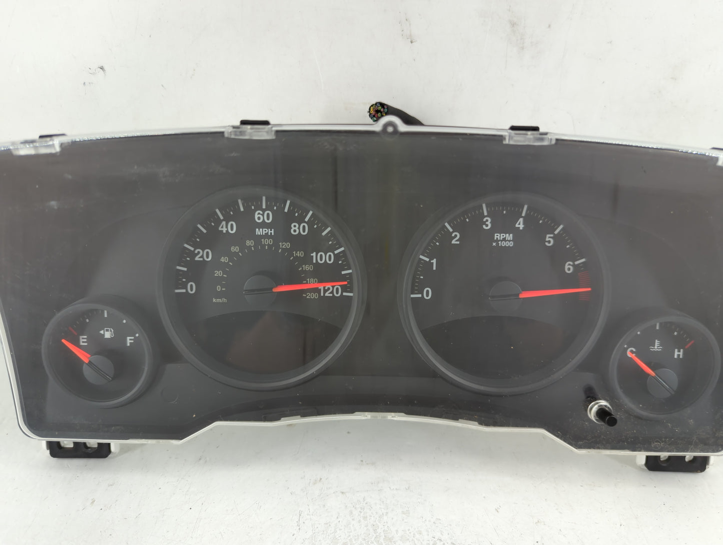 2011-2012 Jeep Patriot Instrument Cluster Speedometer Gauges P/N:68080401AC CR-0035-302-M0-CC Fits Fits 2011 2012 OEM Used A