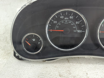 2011 Jeep Wrangler Instrument Cluster Speedometer Gauges P/N:P68078701AB CR-0040-001-M0-CB, 265101, 00274656-100239 Fits OEM Used Auto Parts