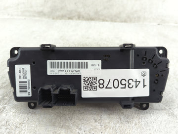 2011-2013 Jeep Wrangler Climate Control Module Temperature AC/Heater Replacement P/N:P55111167AB Fits Fits 2011 2012 2013 OEM Used Auto Parts