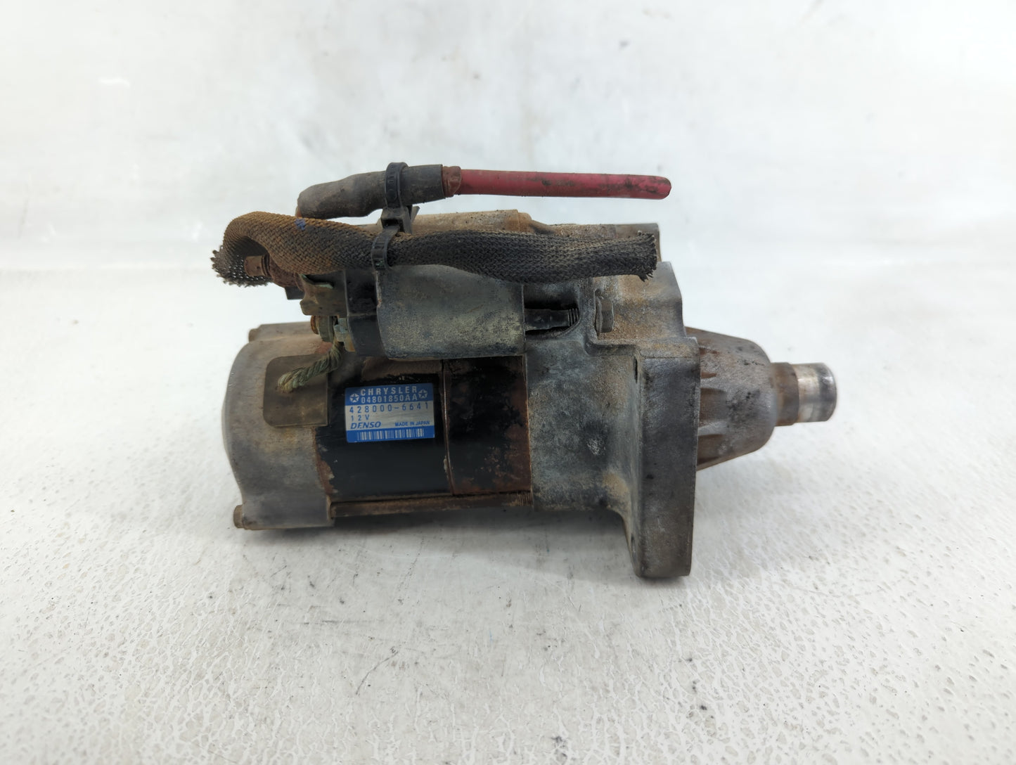 2009-2011 Jeep Wrangler Car Starter Motor Solenoid OEM P/N:04801850AA 428000-6641 Fits Fits 2009 2010 2011 OEM Used Auto Par