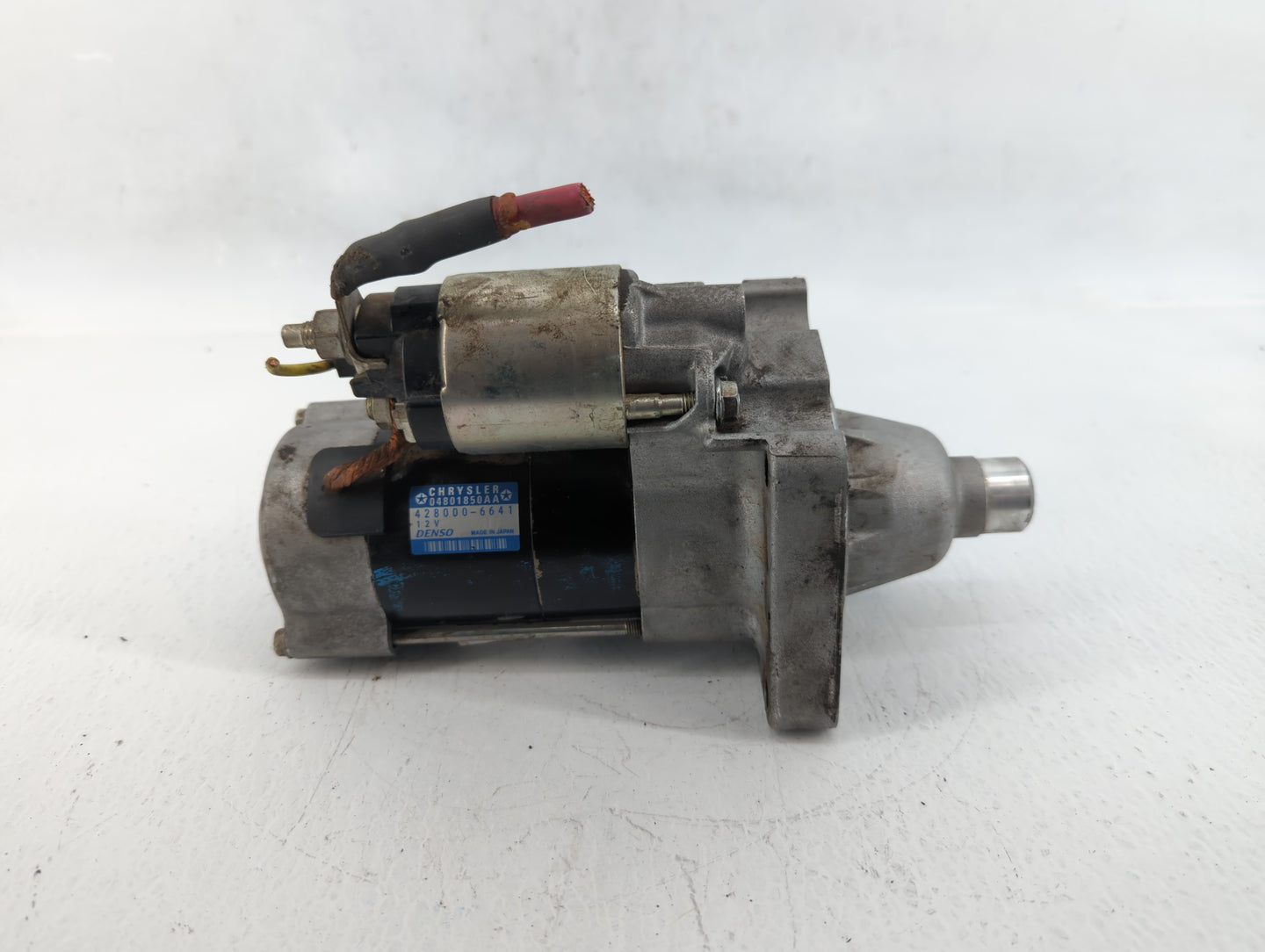 2009-2011 Jeep Wrangler Car Starter Motor Solenoid OEM P/N:428000-6641 04801850AA Fits Fits 2009 2010 2011 OEM Used Auto Par