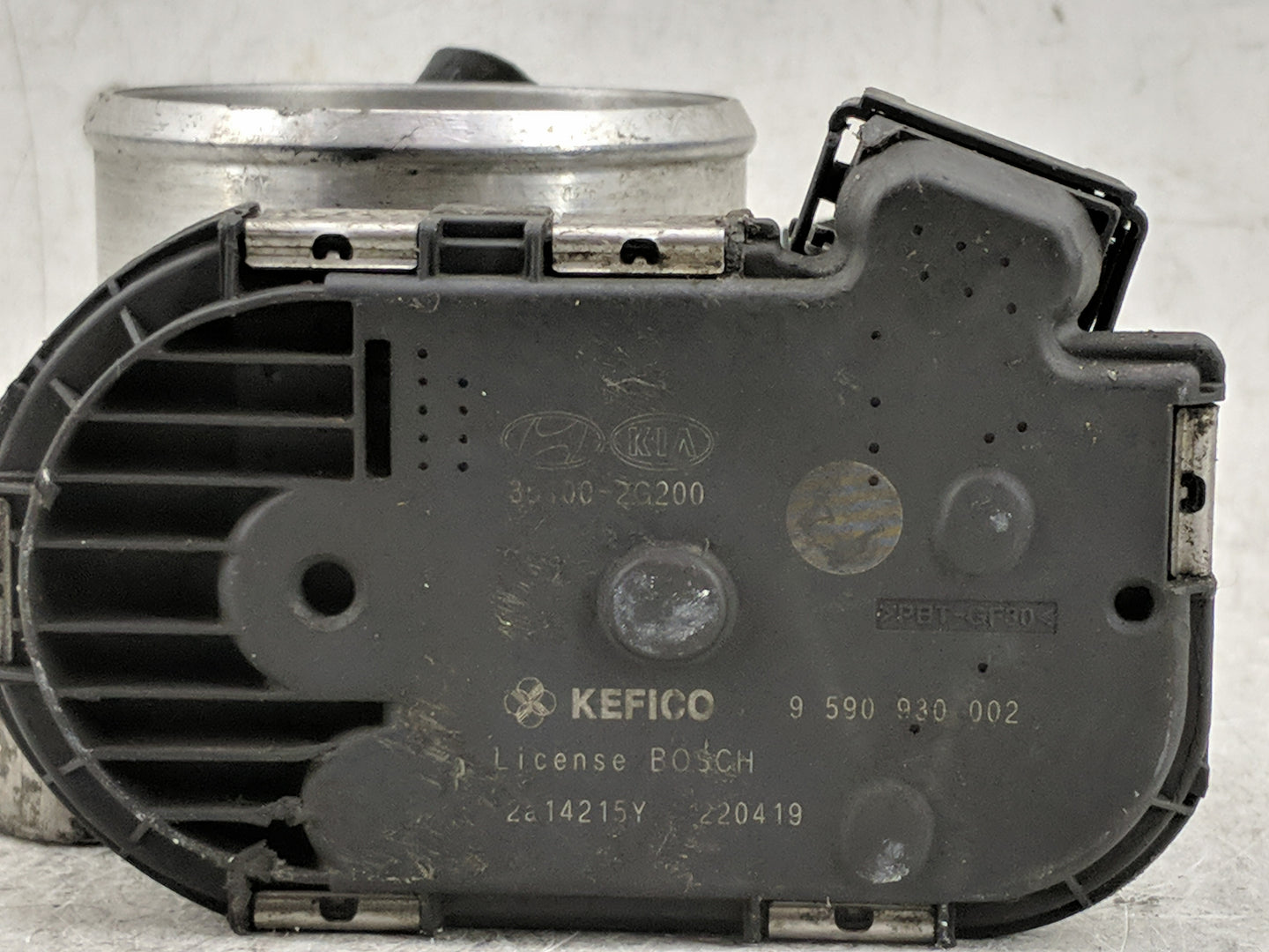 2010-2013 Kia Forte Throttle Body Fits Fits 2010 2011 2012 2013 OEM Used Auto Parts - Oemusedautoparts1.com